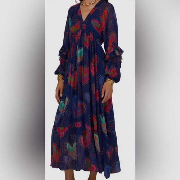 Farm Rio maxi dress size small new with tags - Picture 3 of 9